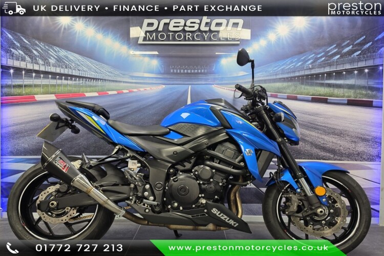 2020 SUZUKI GSX-S750, Blue
