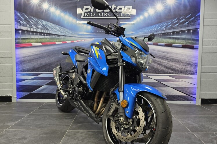 2020 SUZUKI GSX-S750, Blue - photo 2