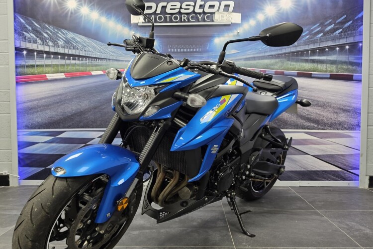 2020 SUZUKI GSX-S750, Blue - photo 3