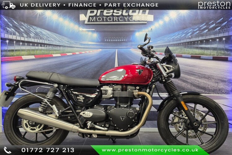 2024 TRIUMPH SPEED TWIN 900, Red