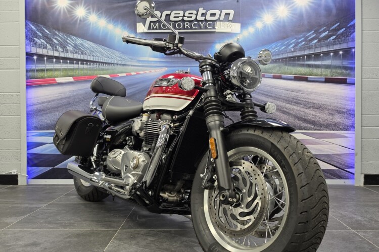 2026 TRIUMPH SPEEDMASTER 1200, Red And White - photo 2