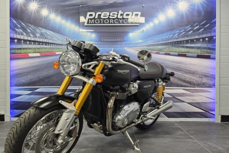 2016 TRIUMPH THRUXTON 1200, Black - photo 13
