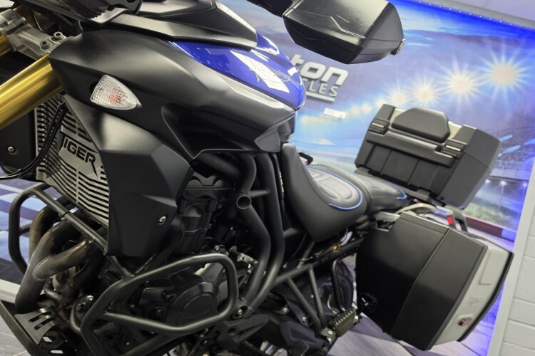 2014 TRIUMPH TIGER 800, Blue - photo 14