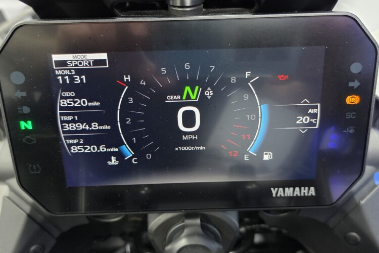 2025 YAMAHA TRACER 9 GT, Grey - photo 17