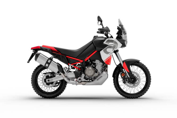 2026 APRILIA TUAREG 660, Hail Storm White