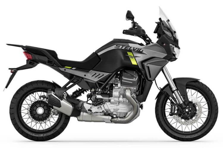 2025 MOTO GUZZI STELVIO, Nero Vulcano - photo 2
