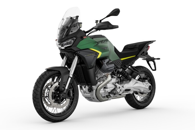 2026 MOTO GUZZI STELVIO, Verde Hiking - photo 4