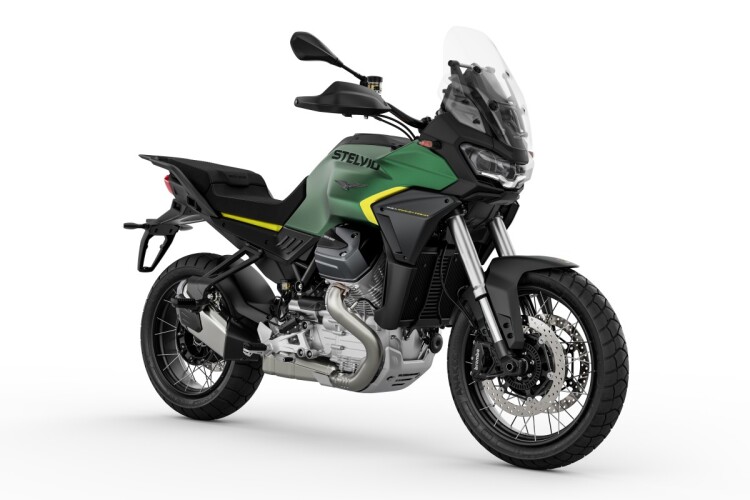 2026 MOTO GUZZI STELVIO, Verde Hiking - photo 5