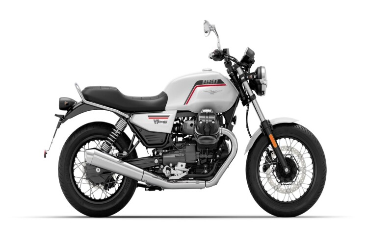 2026 MOTO GUZZI V7, Colour: Bianco 1969