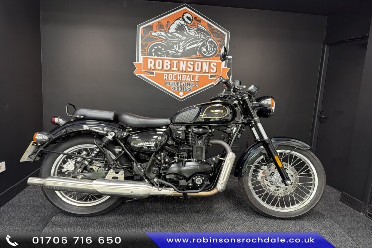 2022 BENELLI IMPERIALE 400, Black