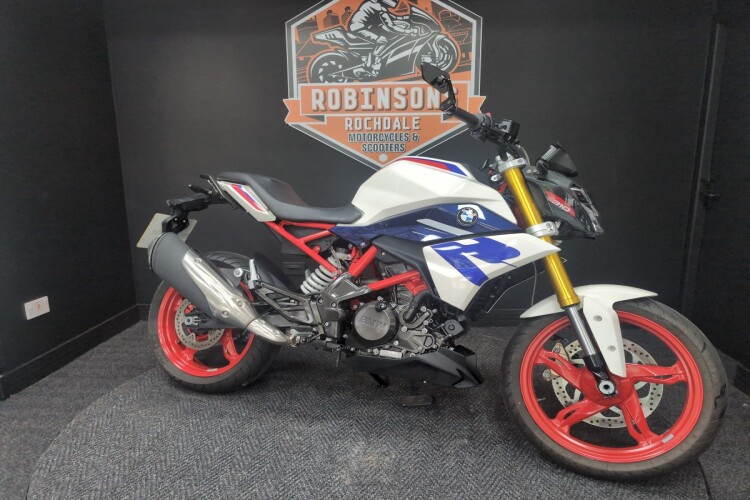 2022 BMW G 310 R, Blue - photo 4