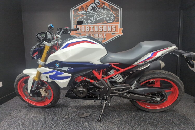 2022 BMW G 310 R, Blue - photo 6