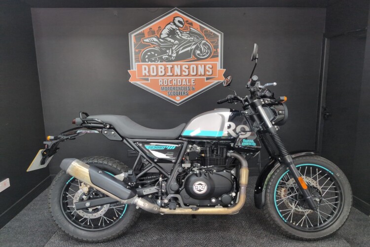 2024 ROYAL ENFIELD SCRAM 411, Grey And Black