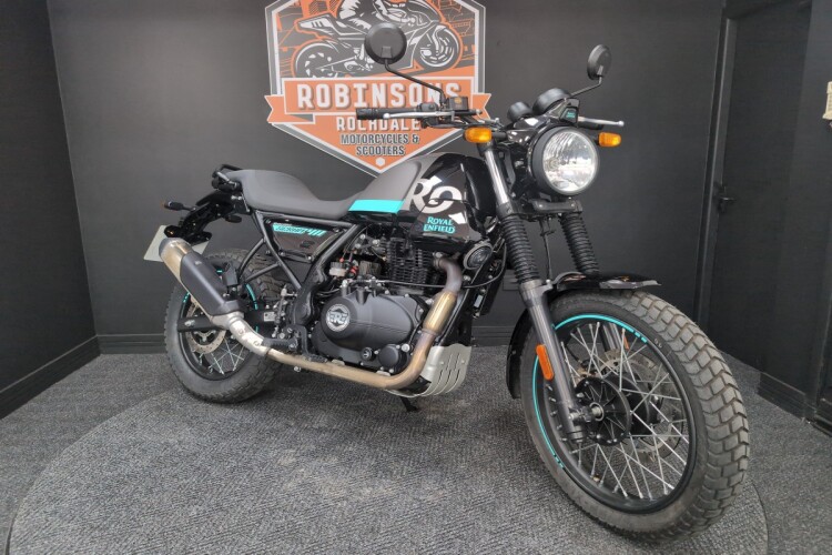 2024 ROYAL ENFIELD SCRAM 411, Grey And Black - photo 3
