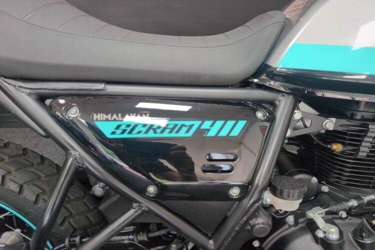 2024 ROYAL ENFIELD SCRAM 411, Grey And Black - photo 8