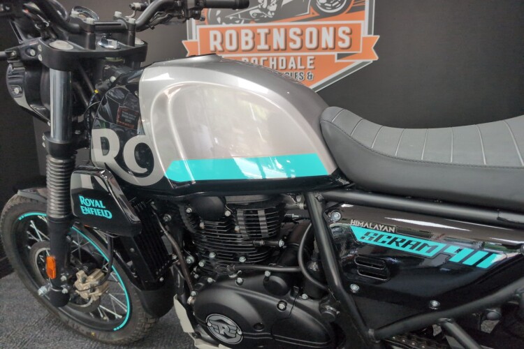 2024 ROYAL ENFIELD SCRAM 411, Grey And Black - photo 9
