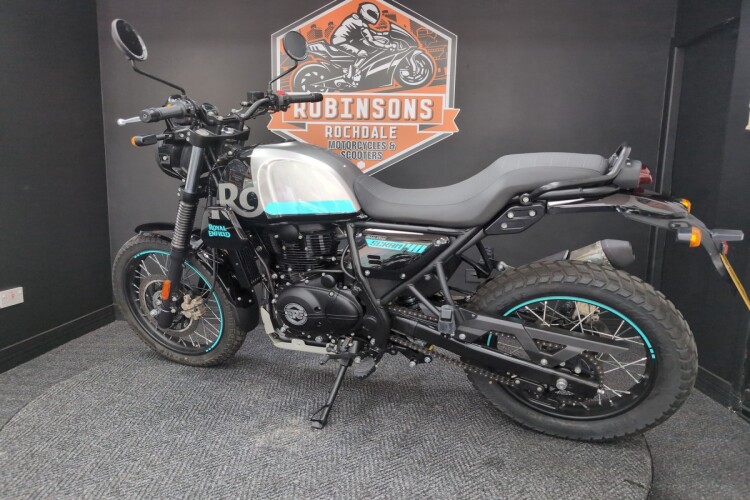 2024 ROYAL ENFIELD SCRAM 411, Grey And Black - photo 10