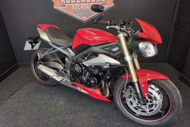 2016 TRIUMPH STREET TRIPLE 675, Red - photo 7