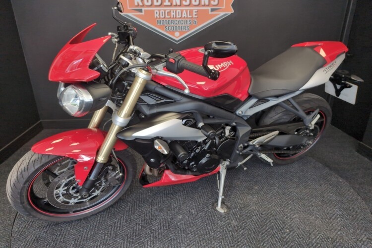 2016 TRIUMPH STREET TRIPLE 675, Red - photo 9