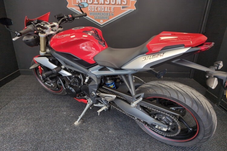 2016 TRIUMPH STREET TRIPLE 675, Red - photo 10