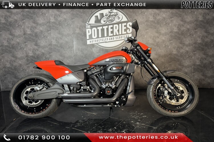 2021 HARLEY-DAVIDSON SOFTAIL, Orange
