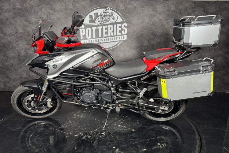 2026 QJMOTOR SRT 900 S, Red And Silver - photo 7