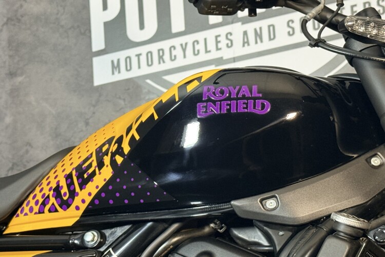 2025 ROYAL ENFIELD GUERRILLA 450, Black And Yellow - photo 8