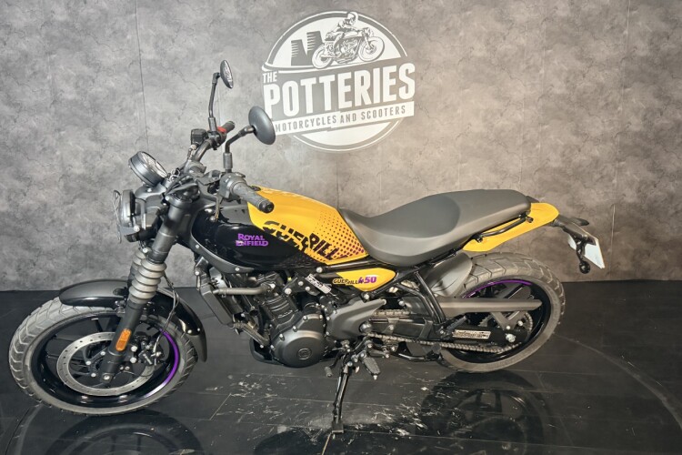 2025 ROYAL ENFIELD GUERRILLA 450, Black And Yellow - photo 11
