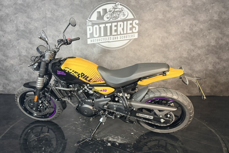 2025 ROYAL ENFIELD GUERRILLA 450, Black And Yellow - photo 12