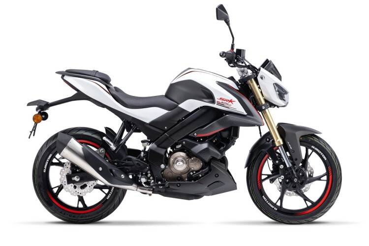 2026 QJMOTOR SRK 125 S, White Silver - photo 4