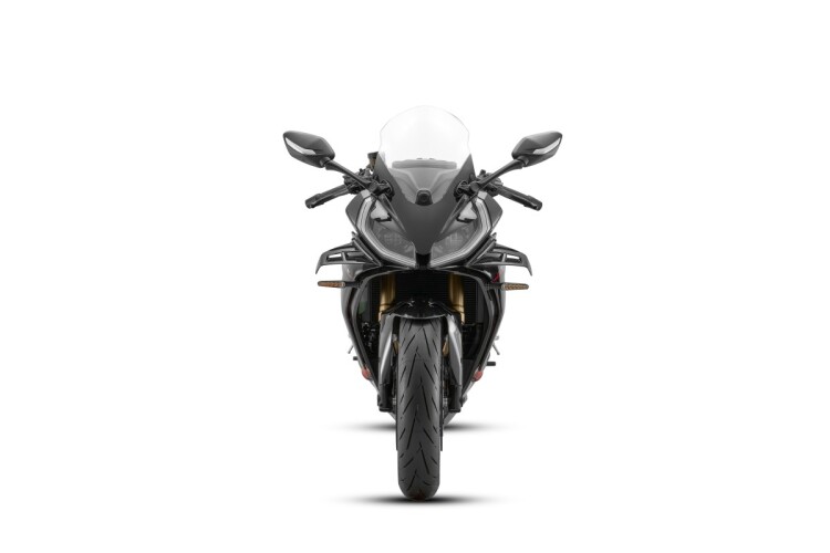 2026 QJMOTOR SRK 450 RR, Red/Silver - photo 3