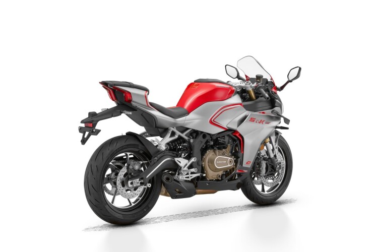 2026 QJMOTOR SRK 450 RR, Red/Silver - photo 16