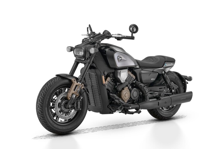 2026 QJMOTOR SRV 600 V, Matt Black - photo 17