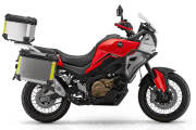 2026 QJMOTOR SVT 650 X, Grey/Green - photo 2