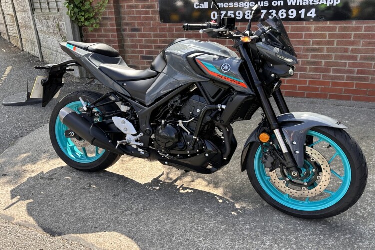 2023 YAMAHA MT-03, Grey - photo 2