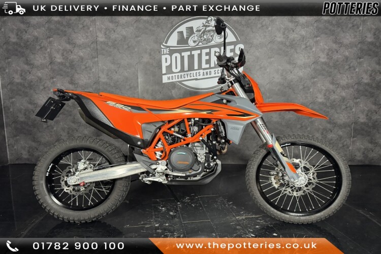 2023 KTM 690 ENDURO R, Orange