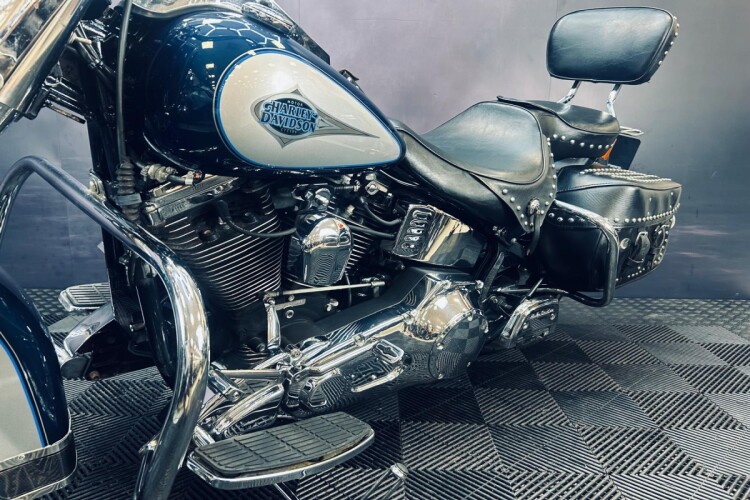 1998 HARLEY-DAVIDSON SOFTAIL, Blue And Grey - photo 11