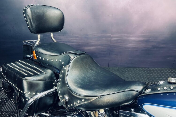 1998 HARLEY-DAVIDSON SOFTAIL, Blue And Grey - photo 13