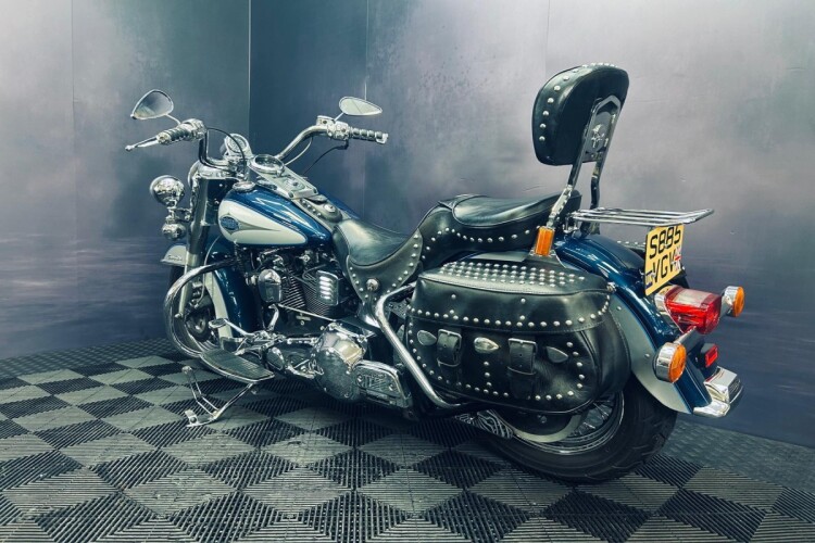 1998 HARLEY-DAVIDSON SOFTAIL, Blue And Grey - photo 14
