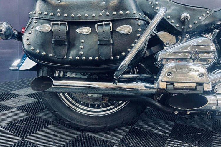 1998 HARLEY-DAVIDSON SOFTAIL, Blue And Grey - photo 17