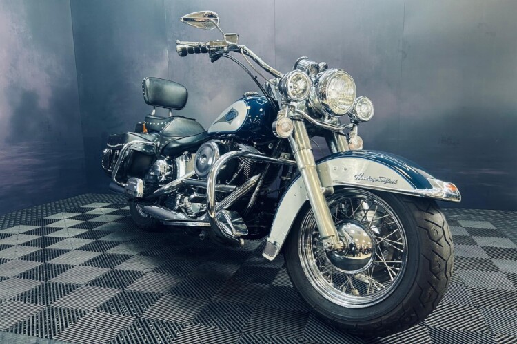 1998 HARLEY-DAVIDSON SOFTAIL, Blue And Grey - photo 19