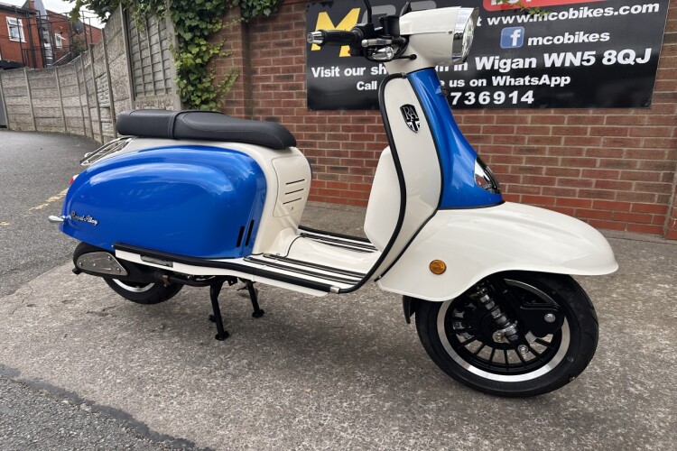 2024 ROYAL ALLOY TG 125, Blue/Ivory - photo 2