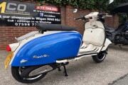 2024 ROYAL ALLOY TG 125, Blue/Ivory - photo 3