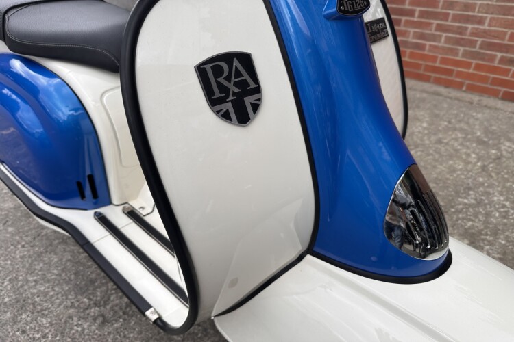 2024 ROYAL ALLOY TG 125, Blue/Ivory - photo 9