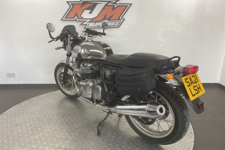 2021 ROYAL ENFIELD CONTINENTAL GT, Silver - photo 11