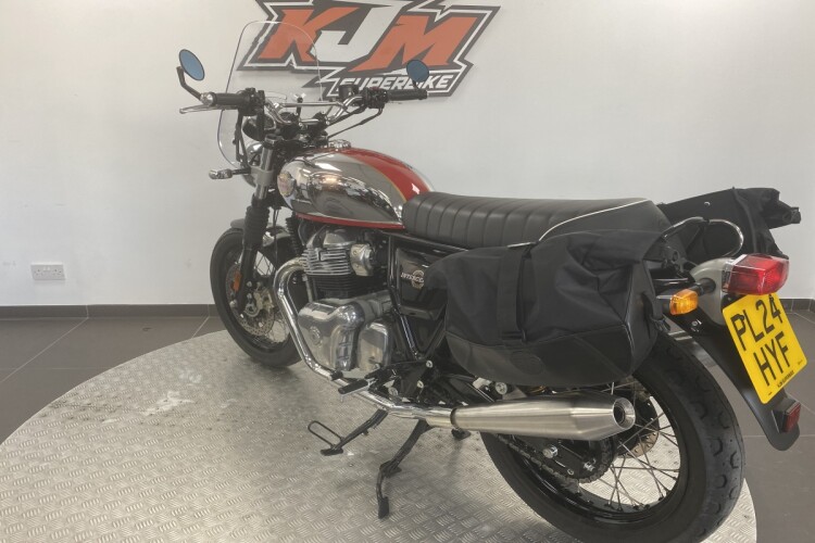 2024 ROYAL ENFIELD INTERCEPTOR, Silver And Red - photo 15
