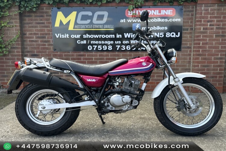 2009 SUZUKI RV125 VANVAN, Magenta
