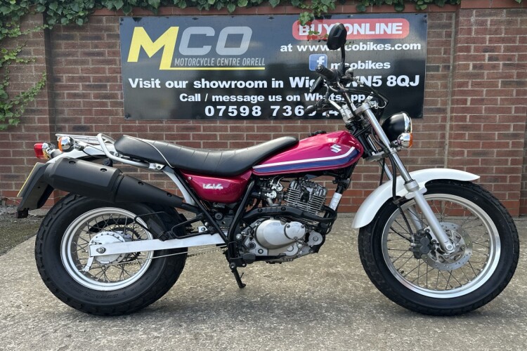 2009 SUZUKI RV125 VANVAN, Magenta - photo 2