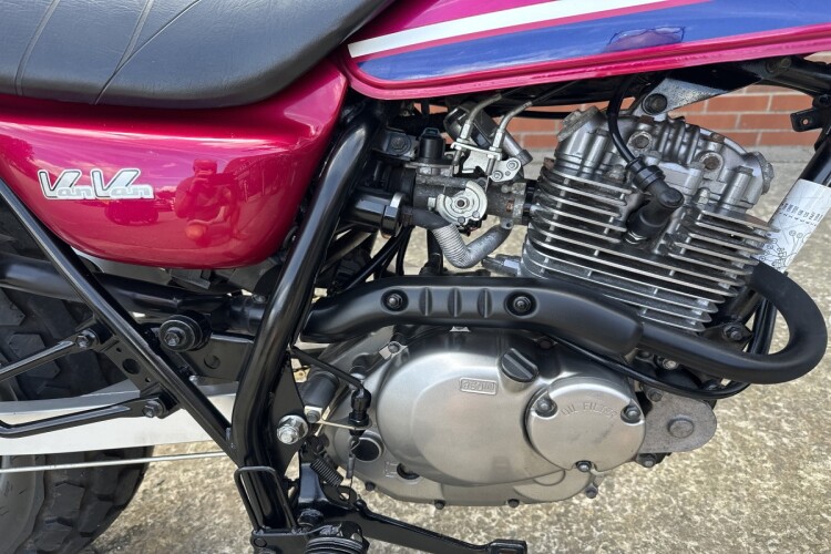 2009 SUZUKI RV125 VANVAN, Magenta - photo 9