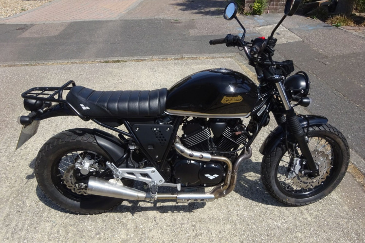Lexmoto LJ 250-3V VENDETTA, Black